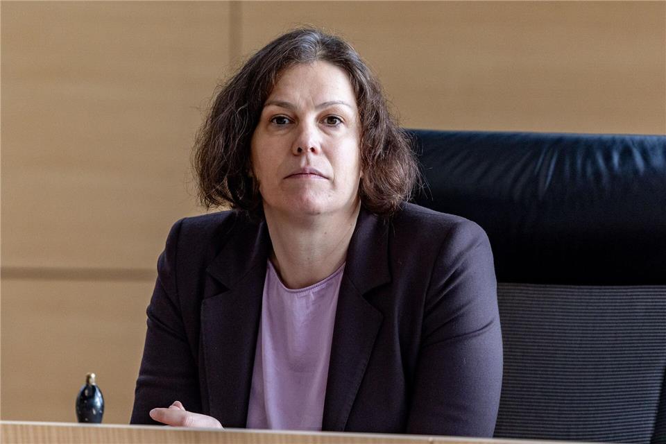 Landtagspräsidentin Kristina Herbst ist gegen eine Bündelung der Landtagswahlen. (Archivbild)Axel Heimken/dpa