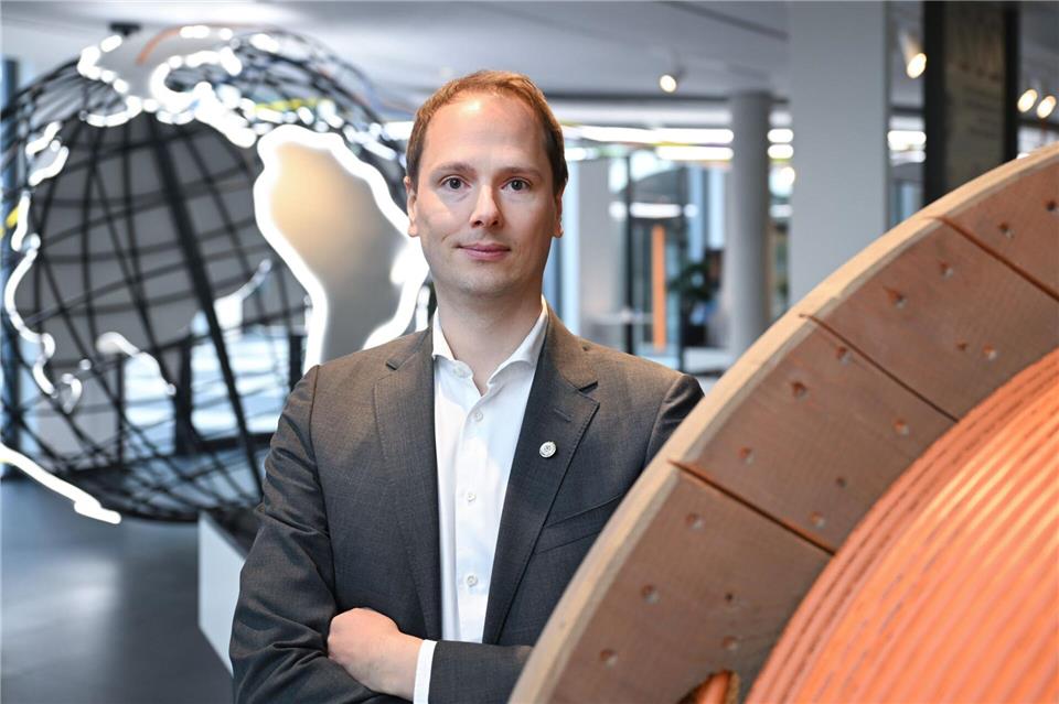 Lapp-Chef Matthias Lapp: Mit dem aktuellen Ergebnis ist er nicht zufrieden. (Archivbild)Bernd Weißbrod/dpa