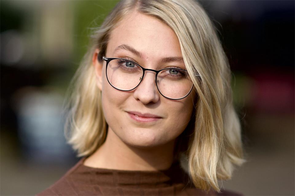 Lara Ebbert tritt bei der Landtagswahl an.