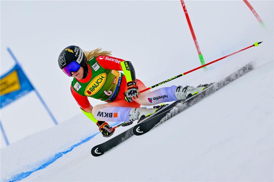 Lara Gut-Behrami fällt nach einer schweren Knieverletzung die ganze Saison aus. (Archivfoto)Gian Ehrenzeller/KEYSTONE/dpa