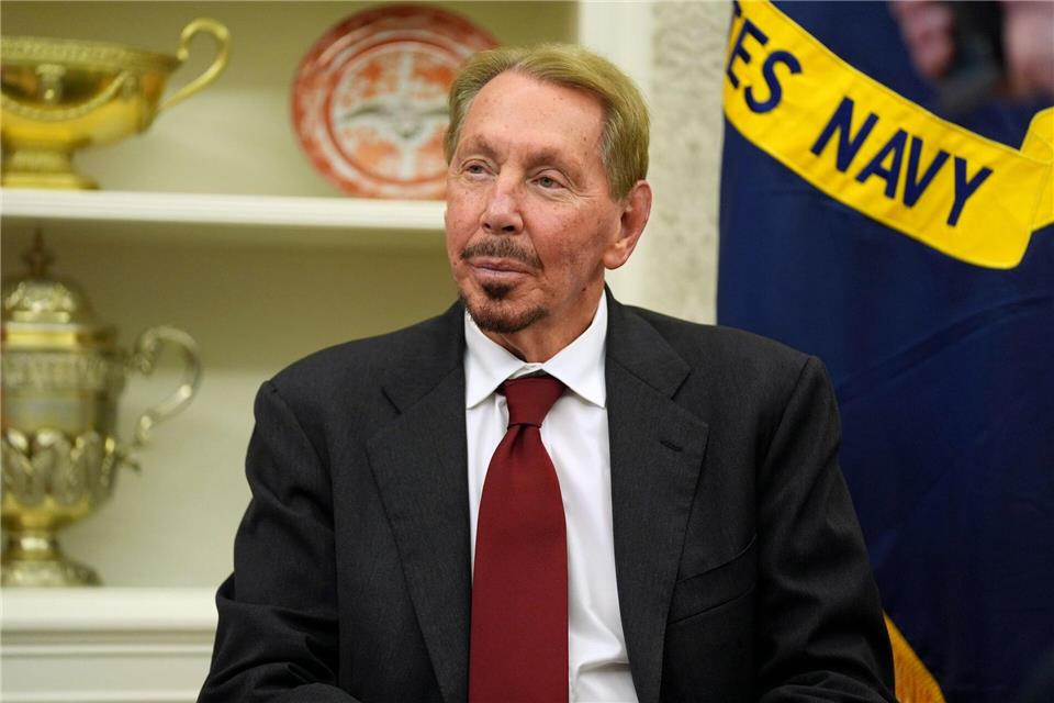 Oracle-Gründer Ellison überholt Musk in Milliardär-Liste Larry Ellison gründete in den 70er Jahren die Software-Firma Oracle mit. (Archivbild)Evan Vucci/AP/dpa