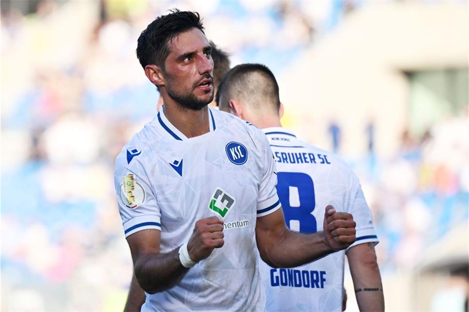Lars Stindl wird seine Karriere nach dieser Saison im KSC-Trikot beenden.