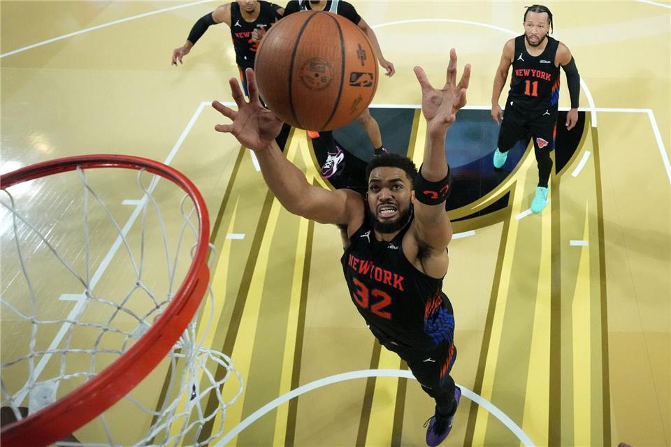 Las Vegas war bislang Austragungsort für das Finale um den NBA Cup. (Archivbild)Kirby Lee/Pool Imagn Images/dpa