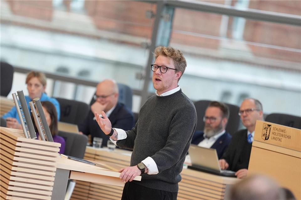 Fraktionen im Landtag wollen Überprüfung der AfD Lasse Petersdotter von den Grünen signalisierte ebenfalls Unterstützung. (Archivbild)Marcus Brandt/dpa
