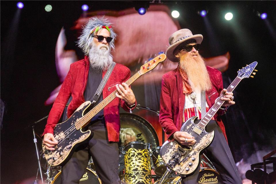Lassen es im Stadtpark krachen: ZZ Top. (Archivbild)Daniel Deslover/ZUMA Press Wire/dpa