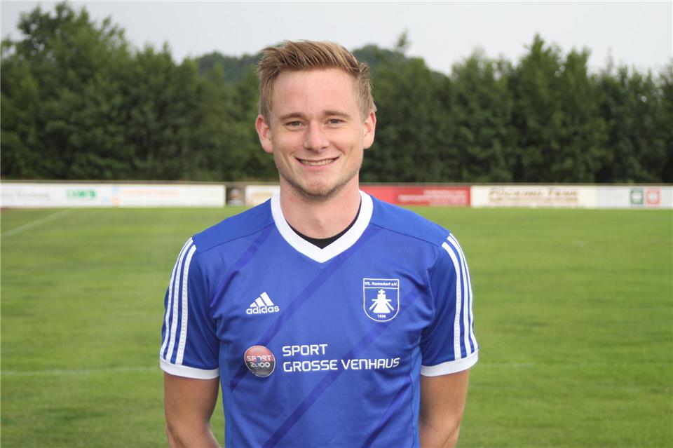 Last-Minute-Mann: Jannik Bone erzielte ganz spät beide Ramsdorfer Tore.