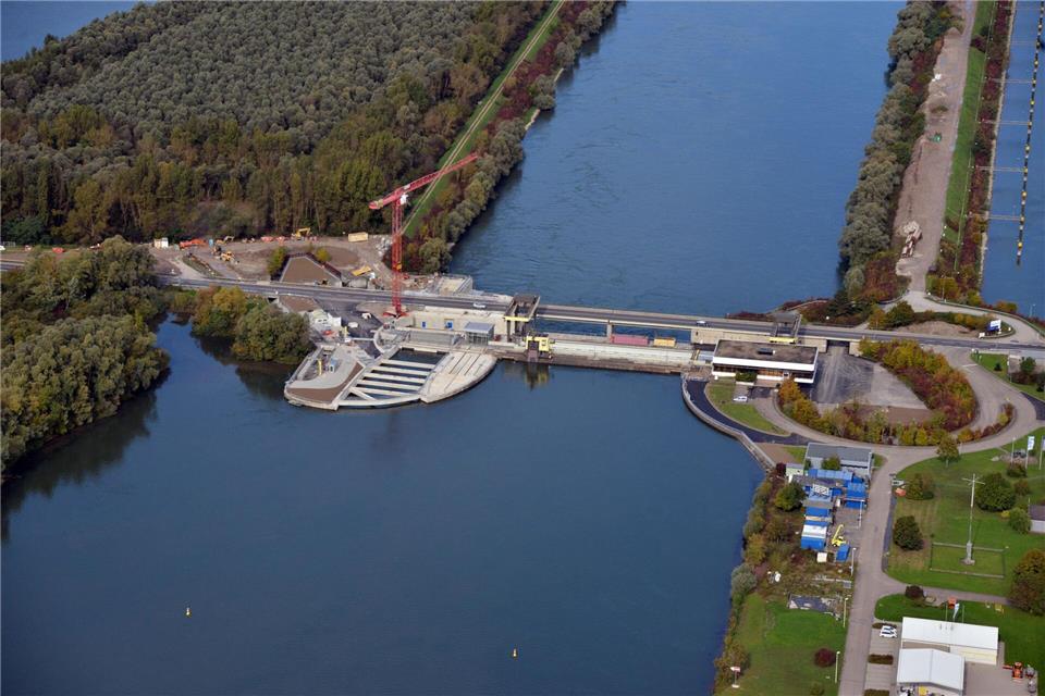 Laufwasserkraftwerke der EnBW erzeugen wegen Trockenheit weniger Strom. (Archivbild)picture alliance / dpa