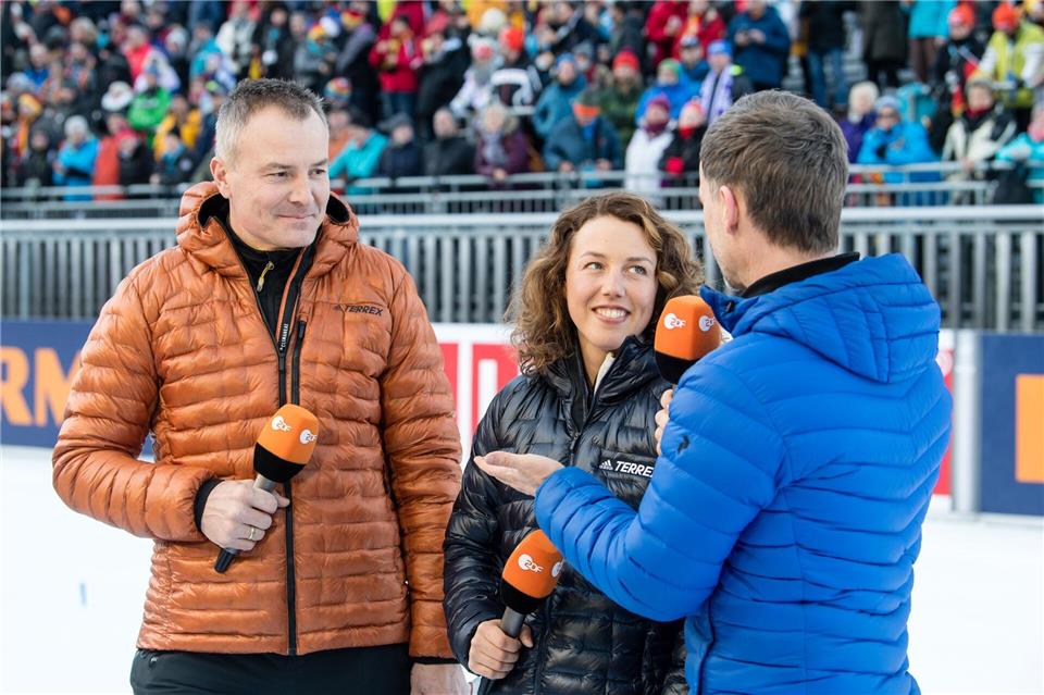 Laura Dahlmeier, die Ende Juli beim Bergsteigen tödlich verunglückte, war auch als ZDF-Expertin beliebt. (Archivfoto)Matthias Balk/dpa