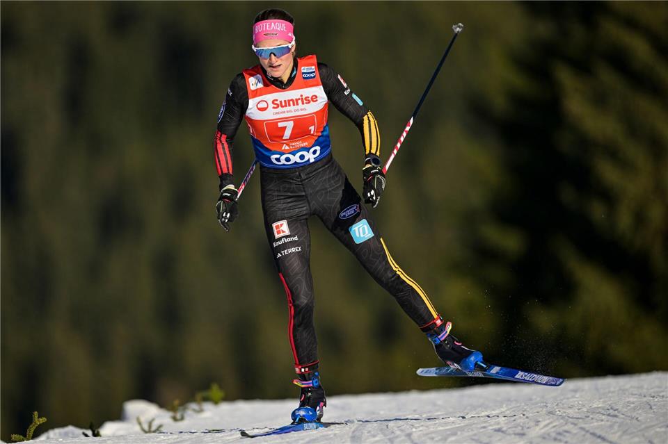 Laura Gimmler wird bei der Tour de Ski nicht starten. (Archivbild)Gian Ehrenzeller/KEYSTONE/dpa
