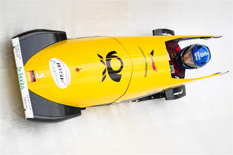 Laura Nolte fuhr im zweiten Durchgang noch ganz nach vorn.Robert Michael/dpa