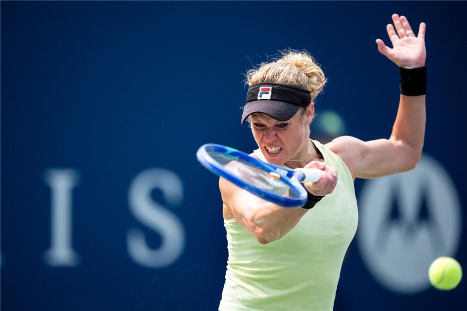Laura Siegemund schied beim Masters in Cincinnati frühzeitig aus.Christopher Katsarov/The Canadian Press/AP/dpa