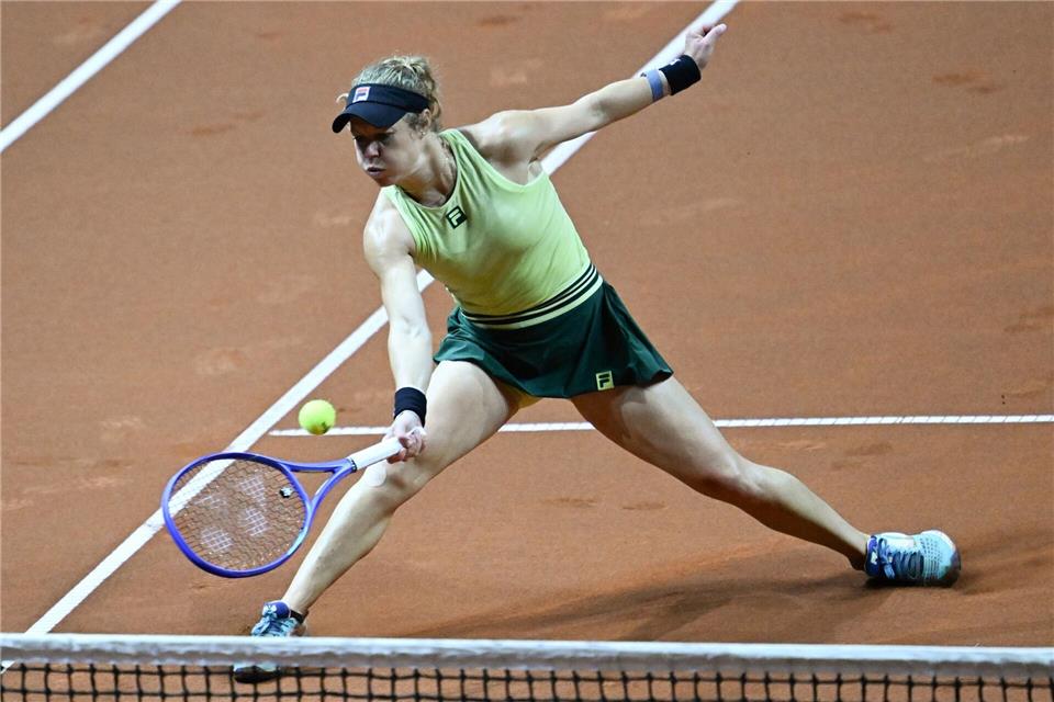 Laura Siegemund war 2017 in Stuttgart nicht zu schlagen. (Archivbild)Bernd Weißbrod/dpa