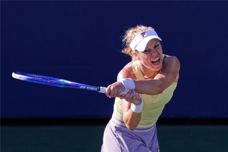 Laura Siegemund war die einzige deutsche Tennisspielerin in der dritten Runde.Adam Hunger/FR110666 AP/AP/dpa