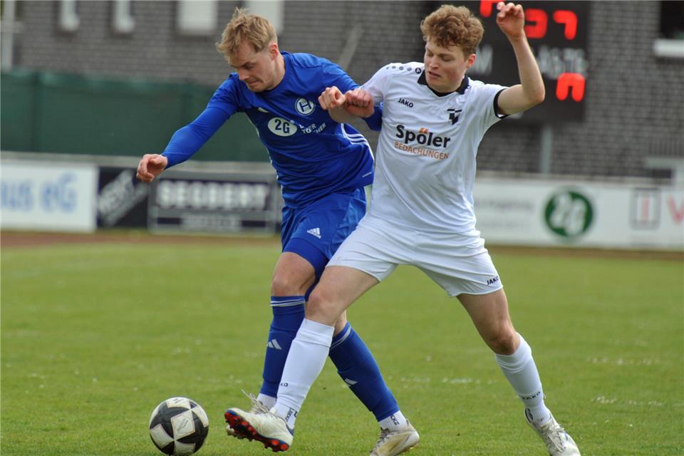 Laurin Büdding (rechts) und Viktoria Heiden müssen am Sonntag gegen Merfeld unbedingt punkten.