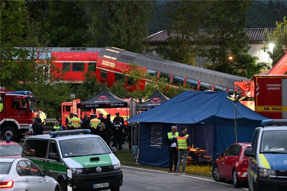 Prozess um tödliches Zugunglück von Garmisch gestartet  Laut Bahn war das Unglück vermeidbar. (Archivbild)Angelika Warmuth/dpa