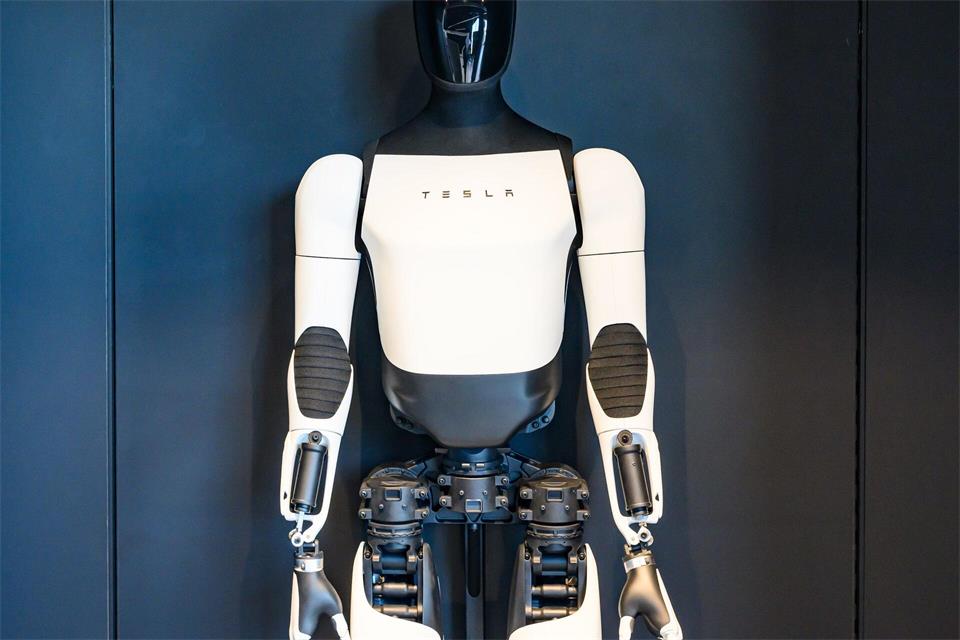 Laut Elon Musk werden Teslas Optimus-Roboter auch in Haushalte kommen. (Archivbild)Patrick Pleul/dpa