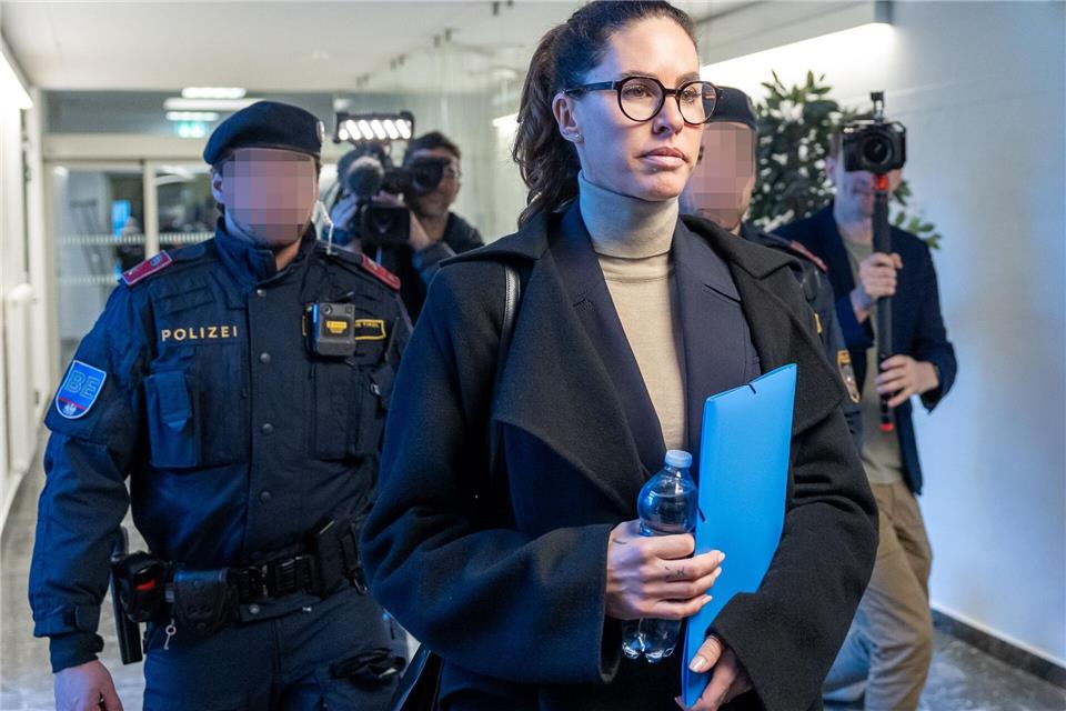 Laut Staatsanwaltschaft hatte Nathalie Benko einen Tresor beschafft, um Geld und Wertgegenstände vor den Gläubigern zu verbergen.Expa/ Johann Groder/APA/dpa