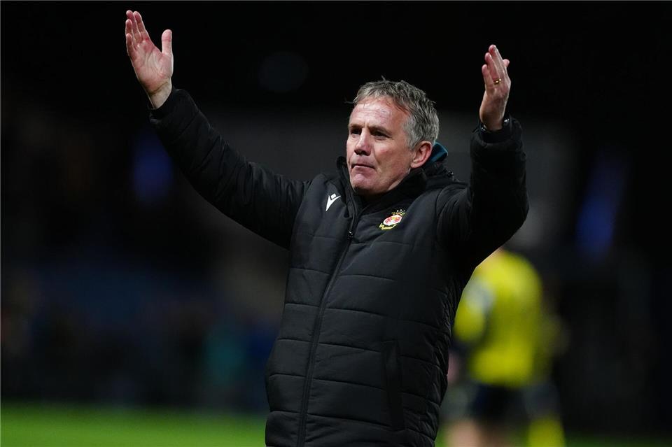 Laut Wrexham-Inhaber Rob Mac ist Phil Parkinson der „Architekt des Erfolgs“. Unter dem Trainer stieg der Club dreimal in Serie auf. (Archivbild)David Davies/PA Wire/dpa