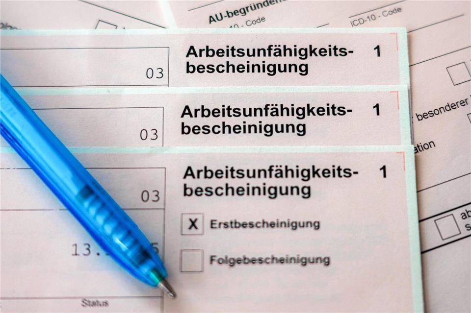 Laut der Analyse gab es weniger Atemwegserkrankungen. (Symbolbild)Sina Schuldt/dpa