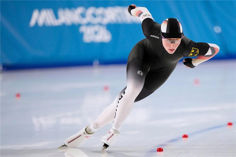 Lea Sophie Scholz hatte mit der Medaillenentscheidung nichts zu tun.Ben Curtis/AP/dpa