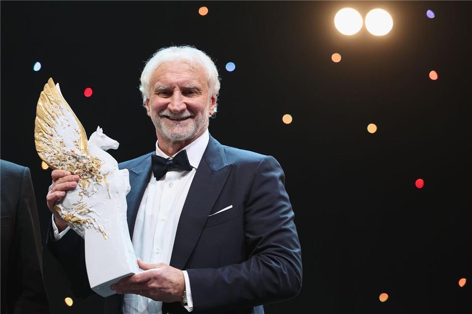 „Legende des Sports“: DFB-Sportdirektor Rudi Völler.Hannes P. Albert/dpa