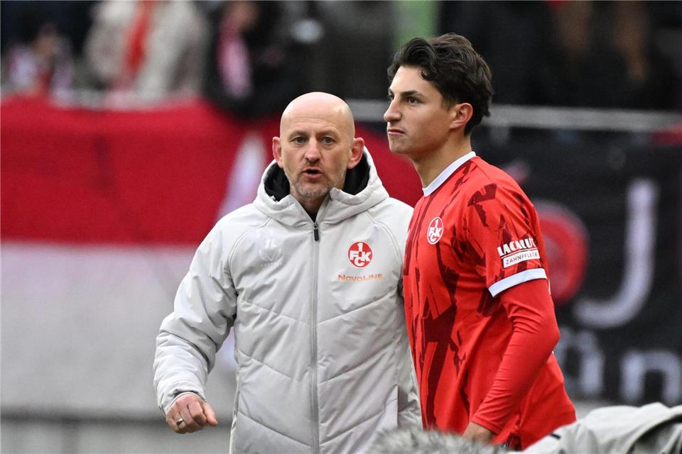 Leicht angeschlagen, aber lanfristig in Kaiserslautern: Talent Dion Hofmeister. (Archivbild)Foto Huebner/dpa