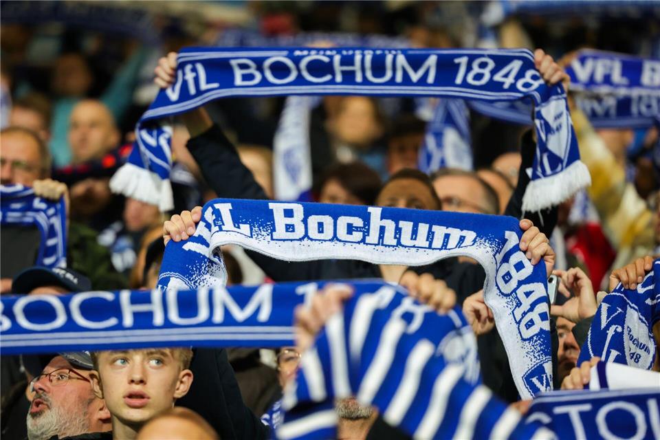 Leidgeprüft: Die Fans des VfL Bochum.Christoph Reichwein/dpa