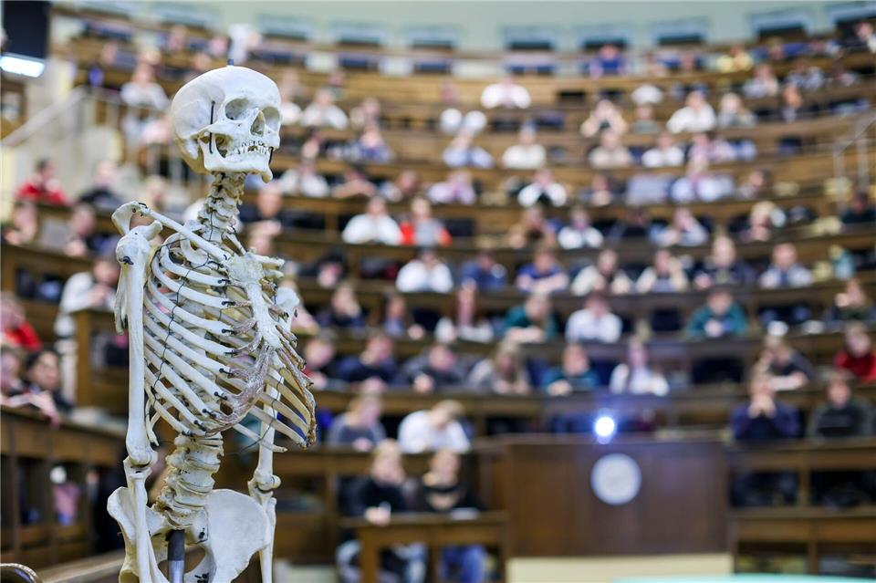 Leipzig ist Sachsens größte Ausbildungsstätte für Mediziner.Jan Woitas/dpa