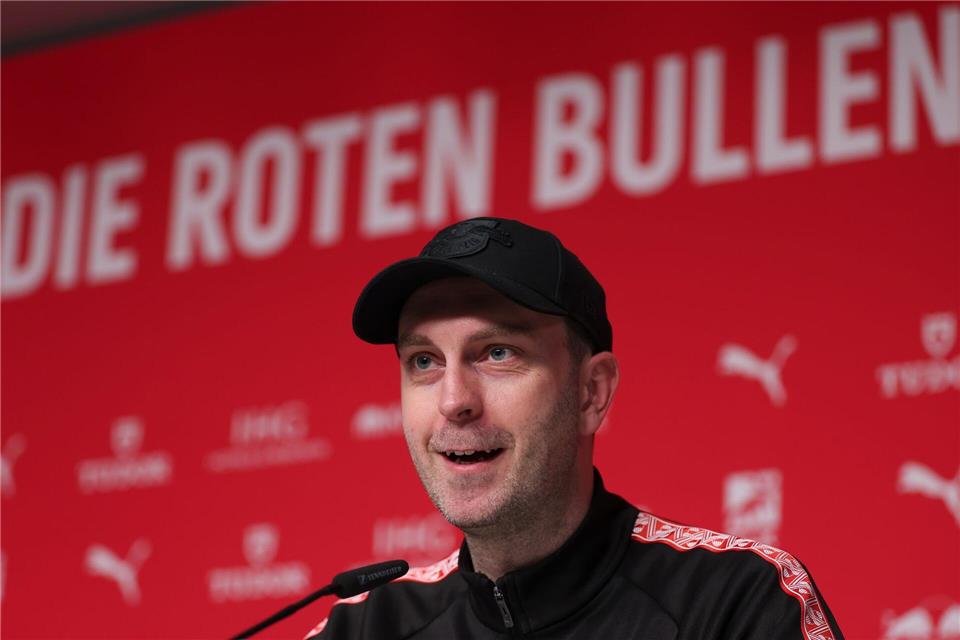 Leipzigs Trainer Ole Werner möchte in Freiburg mit seinem Team einen internen Punkte-Rekord schaffen. (Archivbild)Jan Woitas/dpa