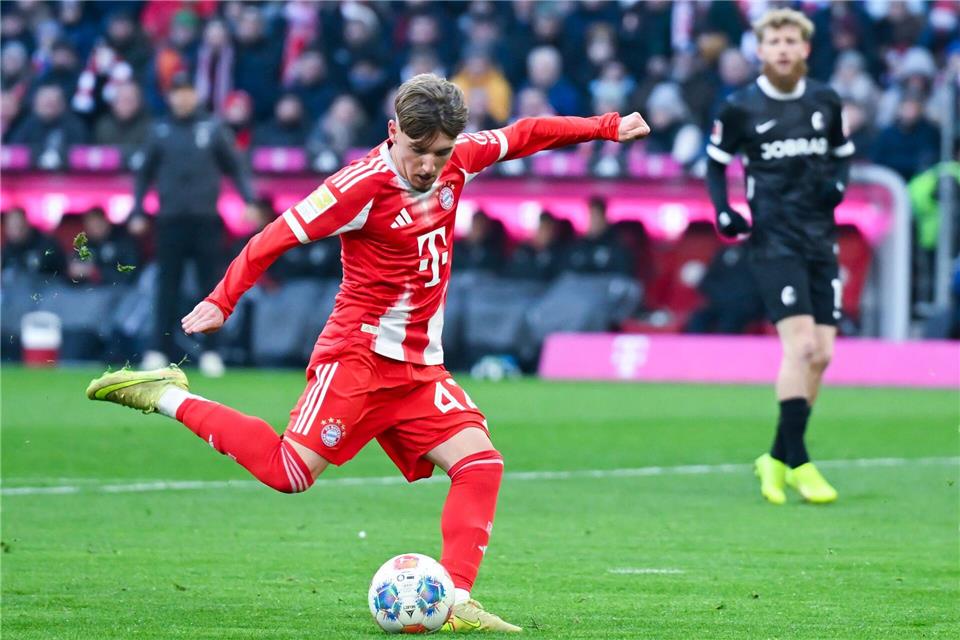 Lennart Karl gilt als Kandidat für die Nationalmannschaft.Sven Hoppe/dpa