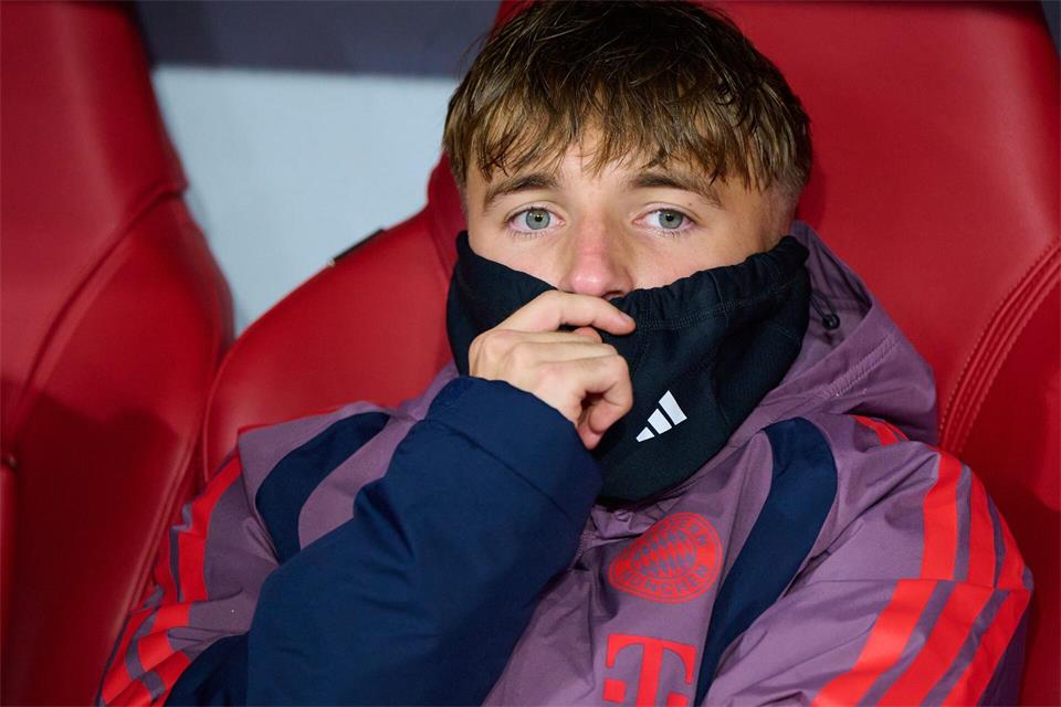 Lennart Karl muss sich beim FC Bayern gedulden.Sven Hoppe/dpa