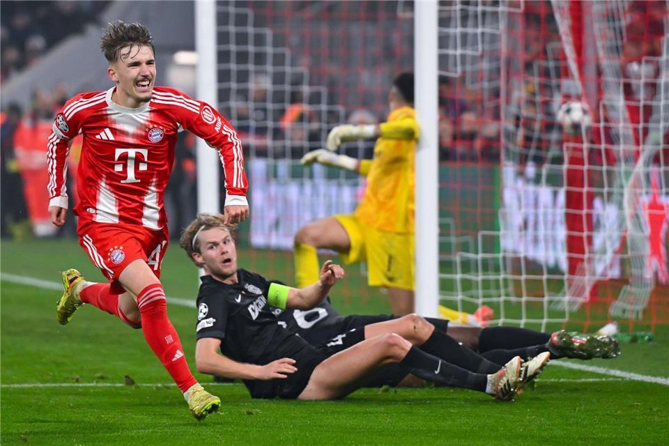 Lennart Karl traf zum umjubelten 2:1.Sven Hoppe/dpa