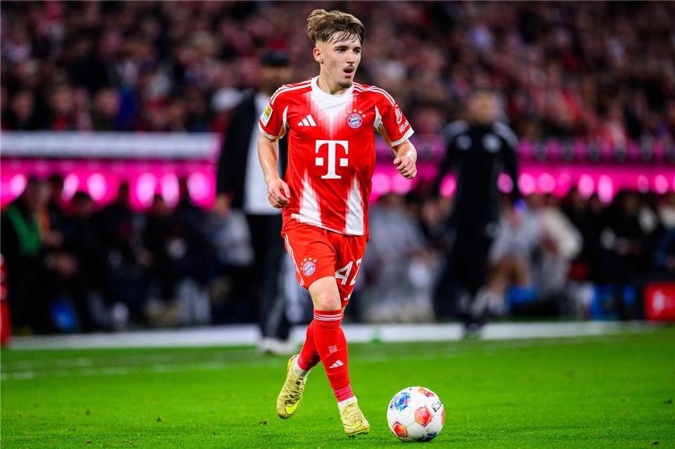 Lennart Karl wurde erstmals für die deutsche U21 nominiert. (Archivbild)Tom Weller/dpa