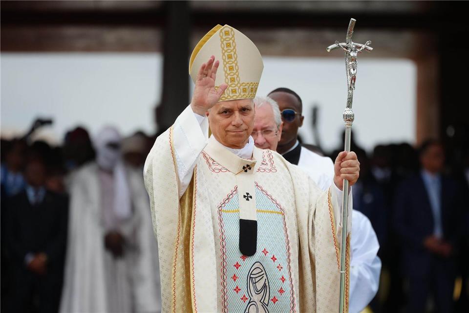 Leo XIV. bemüht sich um Klarstellung nach Wortgefecht mit Trump. Andrew Medichini/AP/dpa