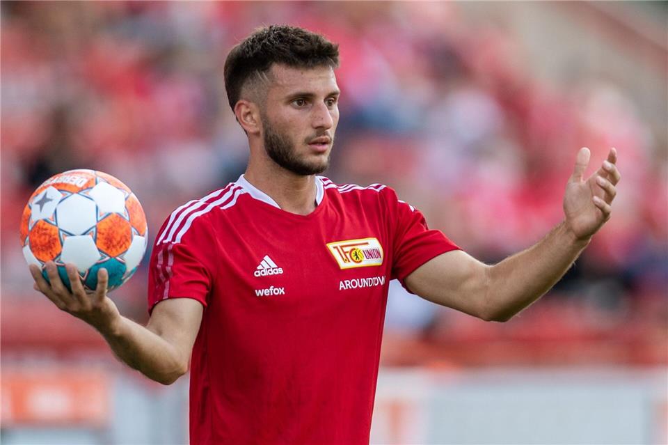 Leon Dajaku trägt ab sofort das Trikot des SSV Ulm.Andreas Gora/dpa