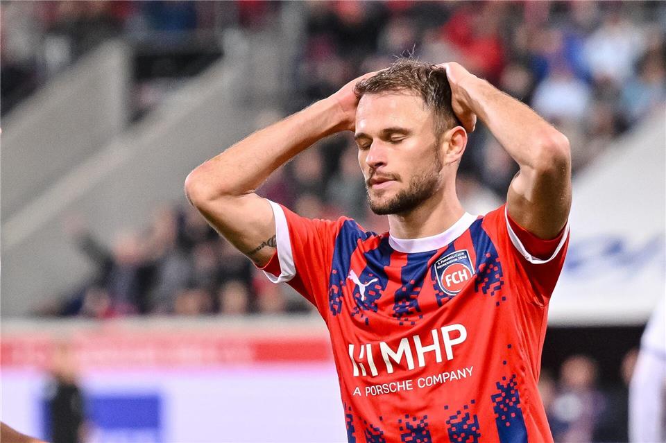 Leonardo Scienza wechselte im Sommer 2024 von Ulm nach Heidenheim.Harry Langer/dpa