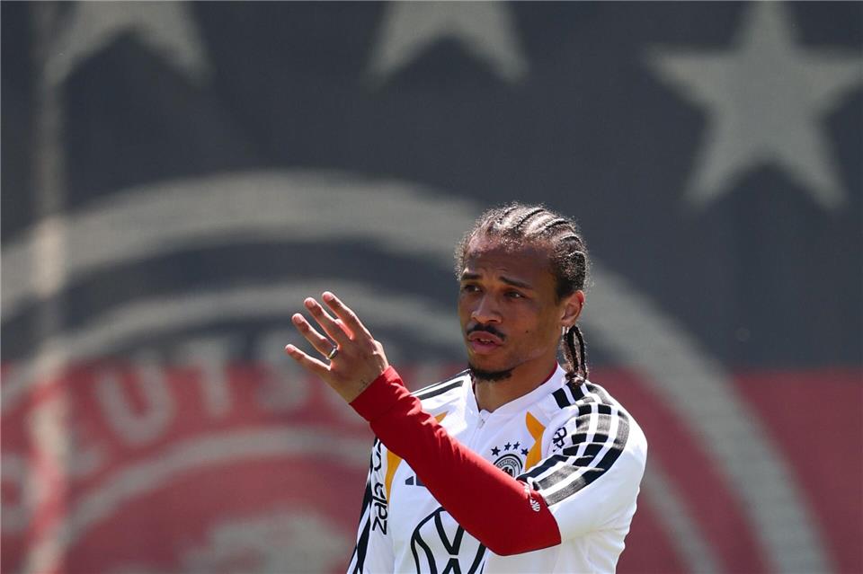 Leroy Sané ist lange dabei und spielte bei großen Turnieren noch keine große Rolle. Christian Charisius/dpa