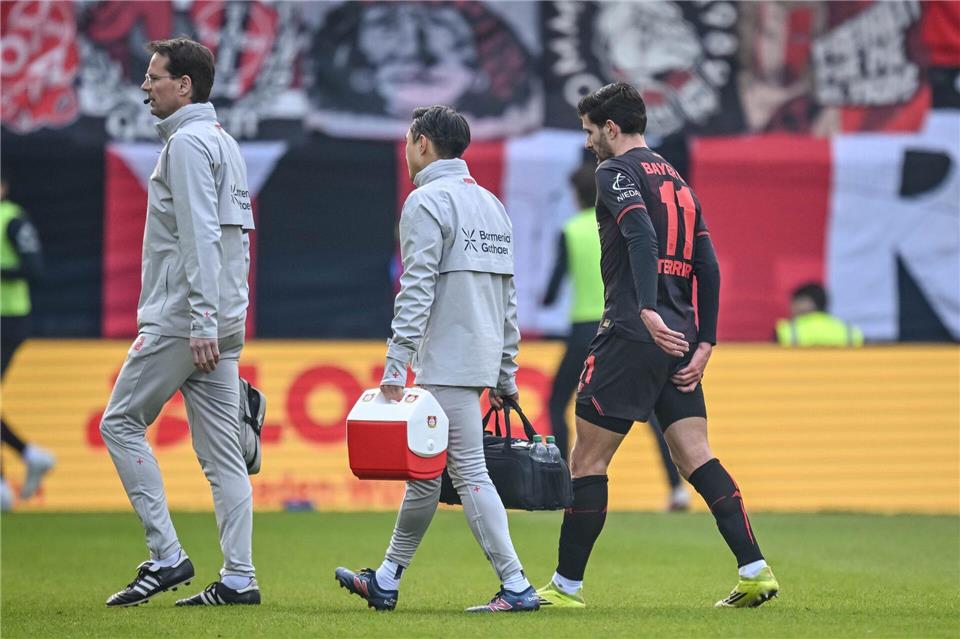 Leverkusens Martin Terrier wird in dieser Saison nicht mehr spielen können. (Archivbild) Harry Langer/dpa