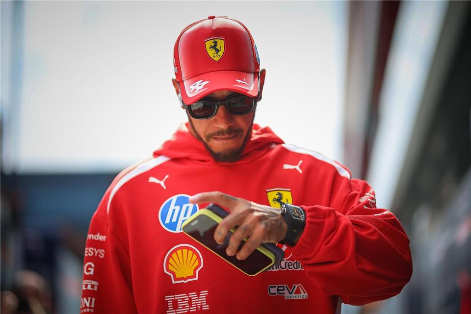 Lewis Hamilton fühlte sich noch vor einem Jahr bei Ferrari nutzlos.Federico Basile/IPA via ZUMA Press/dpa