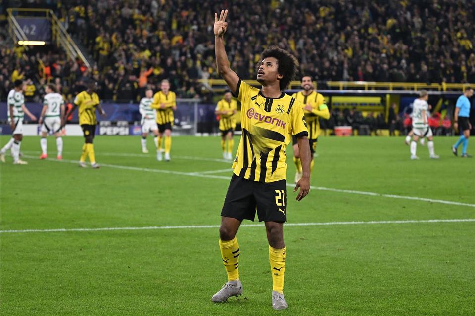 Lief zu großer Form auf: Karim AdeyemiBernd Thissen/dpa