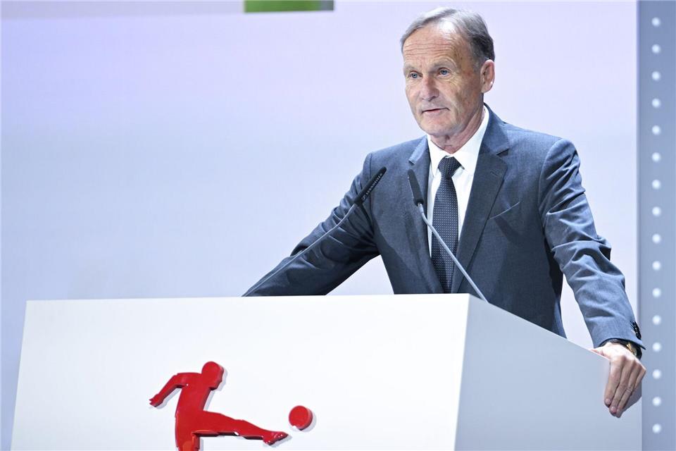 Ligapräsident Hans-Joachim Watzke begrüßt die Einführung einer neuen Kostenregel im Profifußball. (Archivbild)Britta Pedersen/dpa