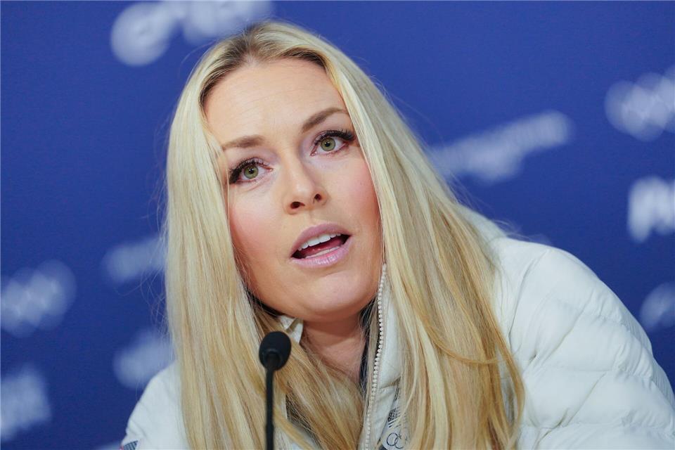 Lindsey Vonn hat sich mit einer Bitte an die Fans zu Wort gemeldet. (Archivbild)Michael Kappeler/dpa