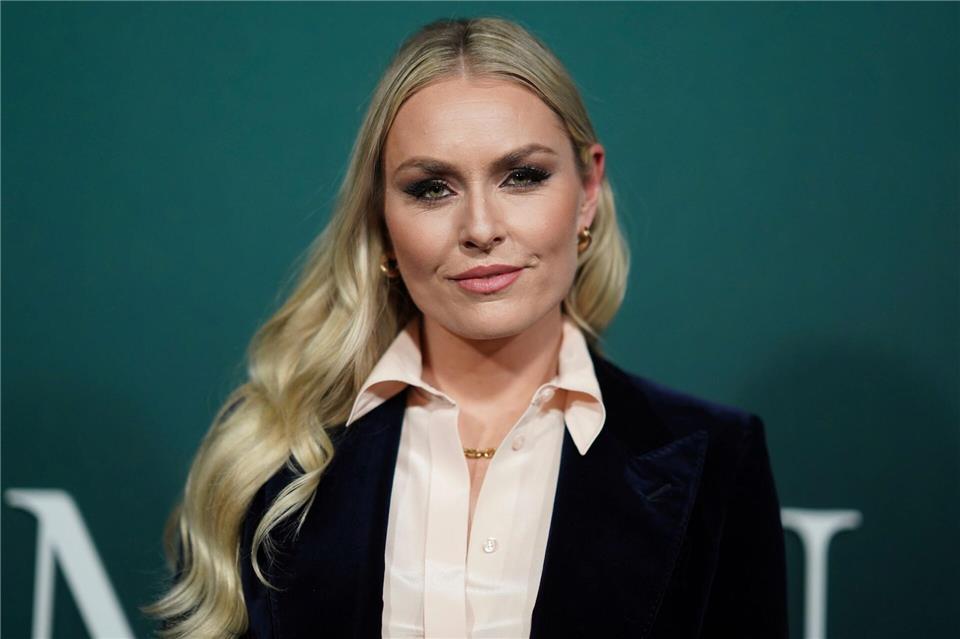 Lindsey Vonn kann nach einer Knie-OP wieder schmerzfrei Skifahren.Jordan Strauss/Invision/AP/dpa