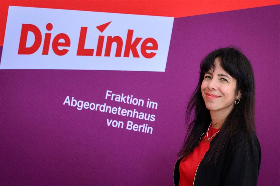 Linke-Fraktionsvorsitzende Elif Eralp hat angekündigt, dass die Sondierungen weitergehen. (Archivbild) Bernd von Jutrczenka/dpa