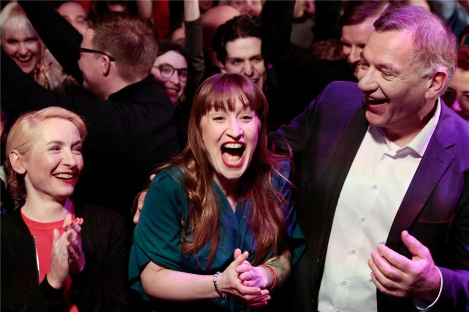 Linken-Spitzenkandidatin Heidi Reichinnek ist im Wahlkreis Osnabrück angetreten. Carsten Koall/dpa