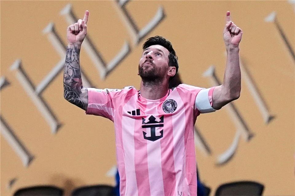 Lionel Messi hatte im Spiel gegen Porto einen magischen MomentMike Stewart/AP/dpa