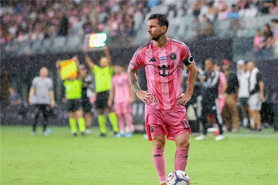 Lionel Messi stand nach dem Tod seines Vaters Jorge erstmals wieder für Inter Miami auf dem Platz. (Archivbild)Chris Arjoon/ZUMA Press Wire/dpa