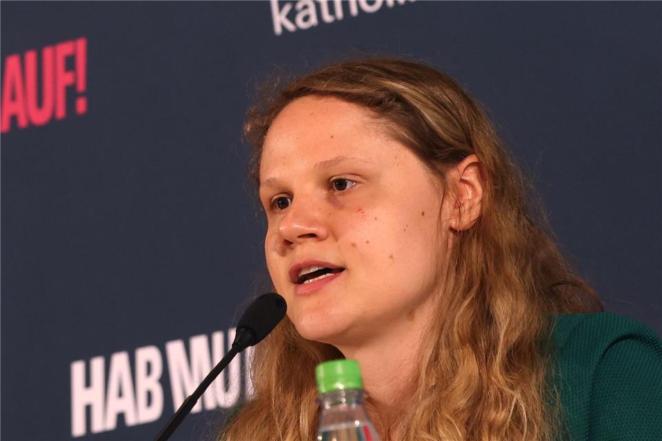 Lisa Quarch kann sich bei Katholikentagen auch Pop-Konzerte vorstellen.Karl-Josef Hildenbrand/dpa