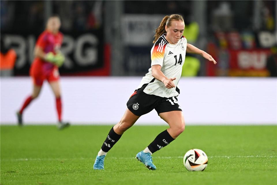 Lisanne Gräwe wechselt von Eintracht Frankfurt zu Union Berlin. (Archivbild)Sebastian Christoph Gollnow/dpa