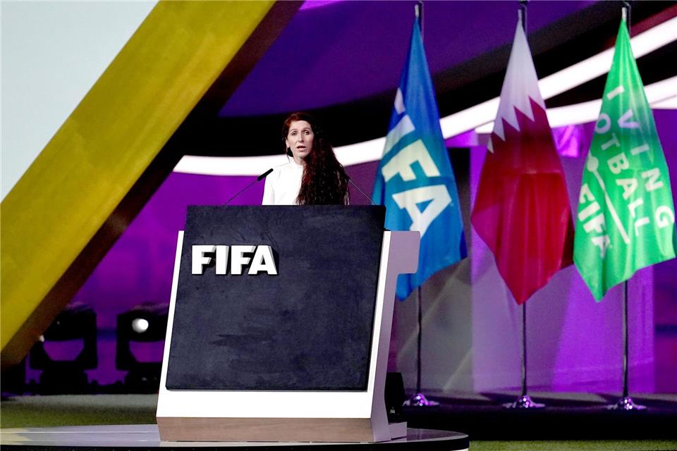 Lise Klaveness ist eine kritische Stimme im Weltfußball. (Archivbild)Nick Potts/Press Association/dpa